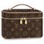 Louis Vuitton Nice mini new Brown Leather  ref.197343