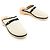 Hermès CLOG IN PELLE TELA FR40 NUOVO Nero Crudo - vista 3