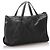 Borsa da viaggio in pelle nera Delvaux - vista 2