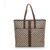 Gucci Brown GG Canvas Travel Bag Beige Leather Cloth Pony-style calfskin Cloth  ref.197729