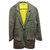 Diane Von Furstenberg DvF Vincent Tweet Jacke Schwarz Weiß Tweed  ref.197806