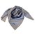 Chanel scarf Blue Silk  ref.197911