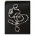 Cristais Chanel CC e colar comprido de pérola cinza  ref.198056