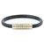 Bracelet Louis Vuitton Argent Noir  ref.198081