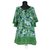 Dkny Hauts Coton Polyester Multicolore Vert  ref.198249