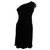 Polo Ralph Lauren Vestido de terciopelo y encaje. Negro  ref.198404