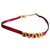 Christian Dior choker Red Leather  ref.198704
