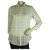 Burberry Brit Blue 3/4 sleeves Signature Check Top Button Down Shirt Blouse sz M Cotton  ref.198719