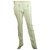 Philipp Plein Couture Off White Ivory Gold Exposed Zippers Trousers Pants sz 42 Viscose Blanc  ref.198723