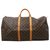 Louis Vuitton Keepall 60 Brown Cloth  ref.198790