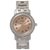 Hermès Hermes Silver Clipper Relógio em aço inoxidável Prata Rosa Metal  ref.198929