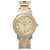 Hermès Reloj Hermes Clipper de dos tonos plateado Plata Dorado Acero Metal  ref.198930