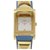 Hermès Relógio Hermes Blue Medor Azul Dourado Couro Metal Bezerro-como bezerro  ref.199007