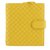 Billetera de cuero Intrecciato amarilla Bottega Veneta Amarillo  ref.199042