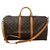 Louis Vuitton Keepall 50 Brown Cloth  ref.199078