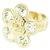 Chanel Ring Golden Vergoldet  ref.199262