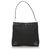 Gucci Black GG Canvas Shoulder Bag Leather Cloth Pony-style calfskin Cloth  ref.199433