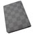 Louis Vuitton Joseph wallet in damier graphite. Grey Dark grey Leather Cloth  ref.199509
