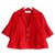 Christian Dior SS08 Jeweled Button Jacket Rot Seide  ref.199814