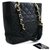 Chanel shoulder bag Black Leather  ref.199857
