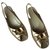 Autre Marque Jannou T leather sandals41 Golden  ref.199938
