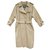 trench femme Burberry vintage t 38/40 Coton Polyester Beige  ref.199960