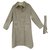 Burberry reversible coat / raincoat woman Nurberry vintage new condition Brown Beige Cotton Wool  ref.200142