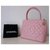 BORSA ROSA CHANEL MEDAILLON - vista 3