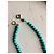 braccialetto Harpo blu turchese - vista 4