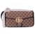 GUCCI BAG MARMONT GG SUPREME Brown Cloth  ref.200397