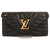 Louis Vuitton clutch bag Black Leather  ref.200584