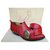 low boots western vintage 80's Sartore p 37 with matching belt Red Leather  ref.200640