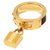 Hermès Anel de Hermes Dourado Banhado a ouro  ref.200976