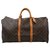 Louis Vuitton Keepall 55 Brown Cloth  ref.201041
