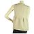 Red Valentino Valentino Camicetta senza maniche floreale jacquard rosso fiocchi beige davanti frontale tg 40 - vista 8