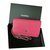 Wallet On Chain Chanel Brieftasche an der Kette Pink Exotisches Leder  ref.201963