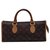 Louis Vuitton Vintage bag, Popincourt Model Brown Leather Cloth  ref.202061