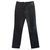 Pantaloni in pelle nera Chanel Sz.34 Nero  ref.202138