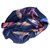 Chanel sciarpe Blu navy Cachemire  ref.202169