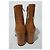 Botas Aeyde Caramelo de charol 40 - vista 3