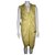 Robe parachute en soie Joseph Omaha Jaune  ref.202394