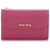 Miu Miu Pink Leather Compact Wallet Pony-style calfskin  ref.202470