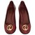 Gucci Talons Cuir Rouge  ref.202559