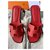 Hermès Oran Sandals in Rose Cottinga Fuschia Leather  ref.202586
