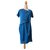robe turquoise neuve Carven 40 Polyester  ref.202598