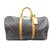 Louis Vuitton keepall 50 Monogram Brown Leather  ref.202614