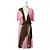 Diane Von Furstenberg DvF Pelego Vintage Wickelkleid Pink Mehrfarben Khaki