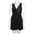 Pinko schwarzes Kleid mit Pailletten Elasthan  ref.202902