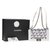 Limited series - Superb Chanel Boy old medium in white leather and white and gray glitter Grey  ref.202942