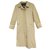 Burberry vintage t women's raincoat 36/38 Beige Cotton Polyester  ref.202983